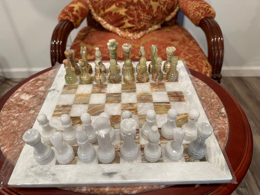 Marble Hand Crafted Chess Set