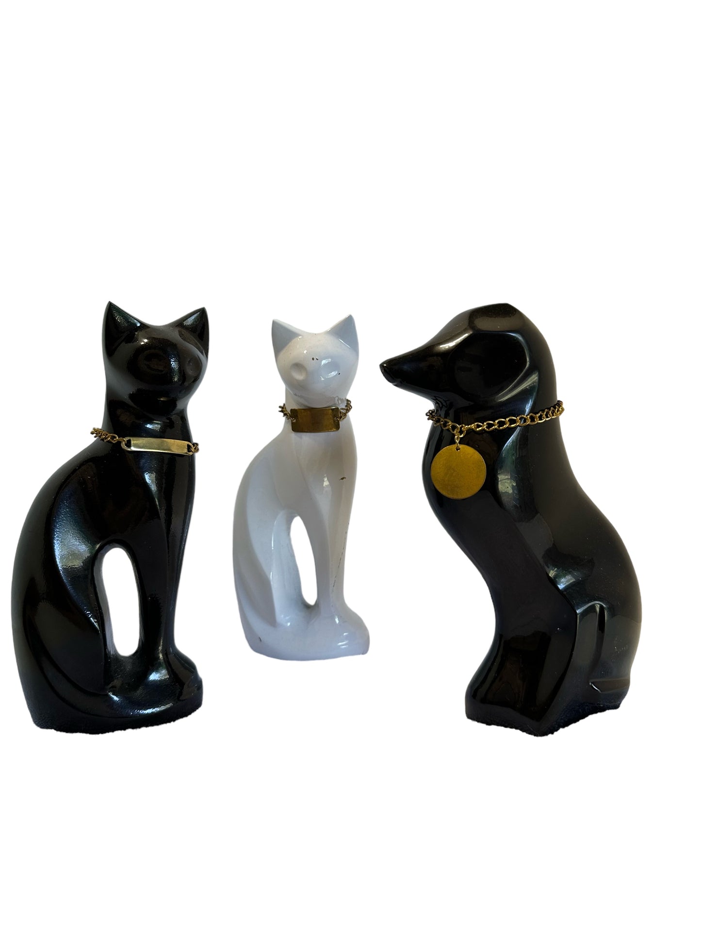 DOG & CAT PET URN WITH NAME TAGS