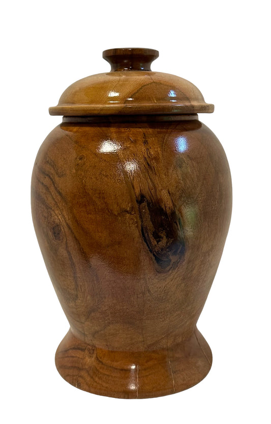 Wooden  Urn