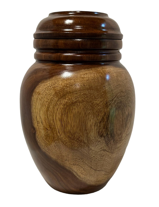 WOODEN URN