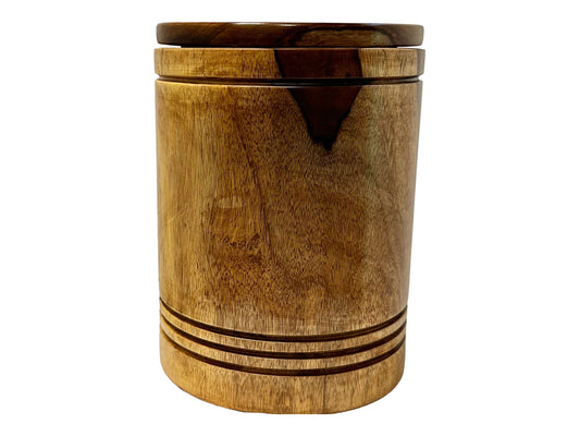 WOODEN URN