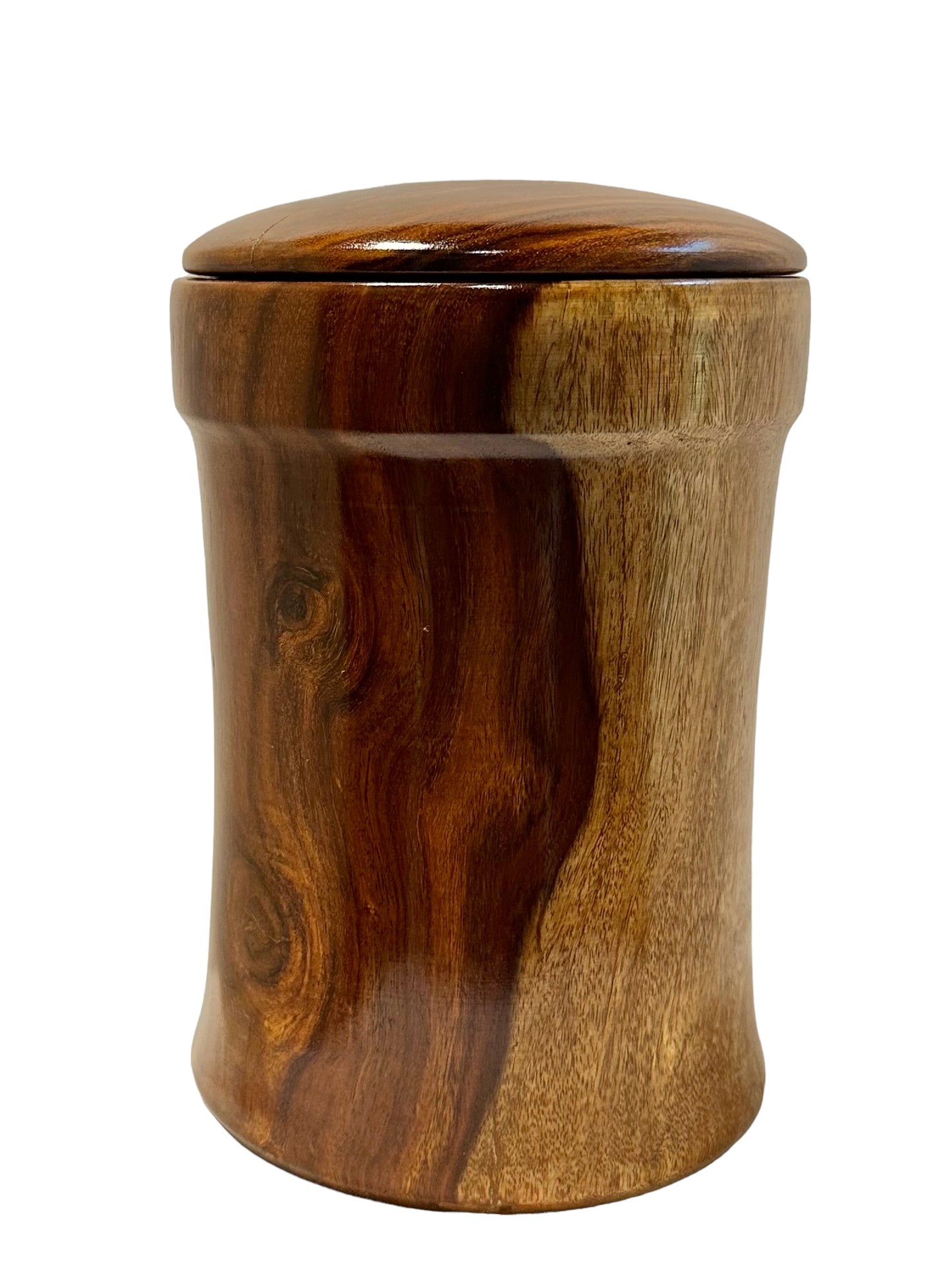 WOODEN URN