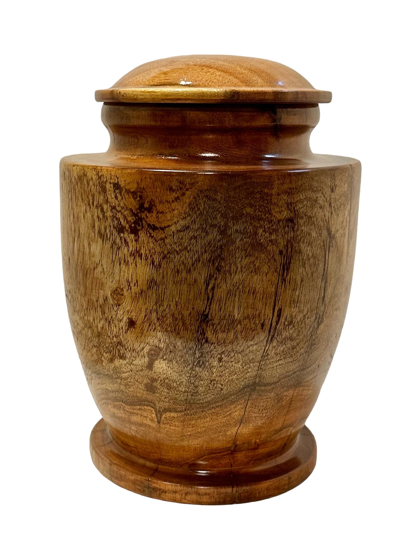 WOODEN URN