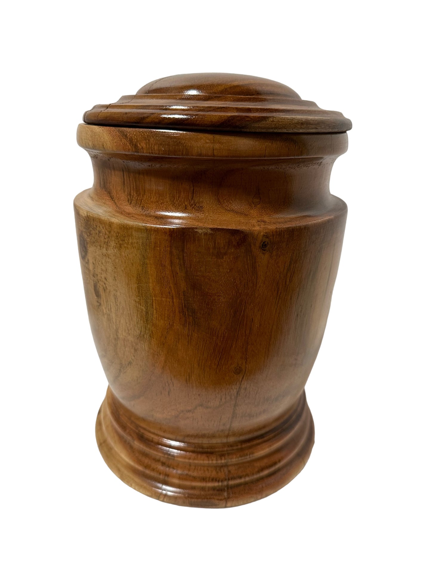 WOODEN URN