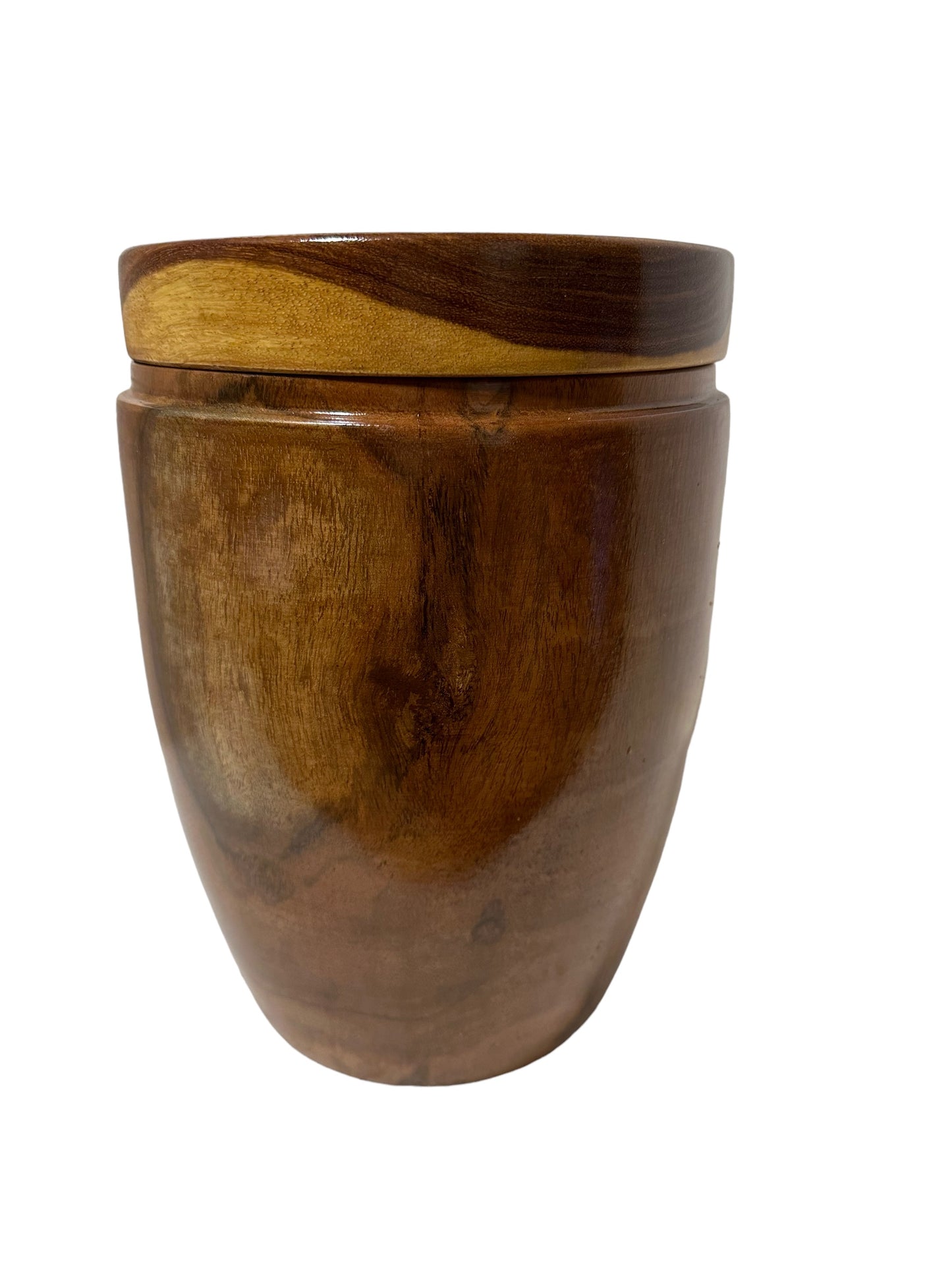 WOODEN URN