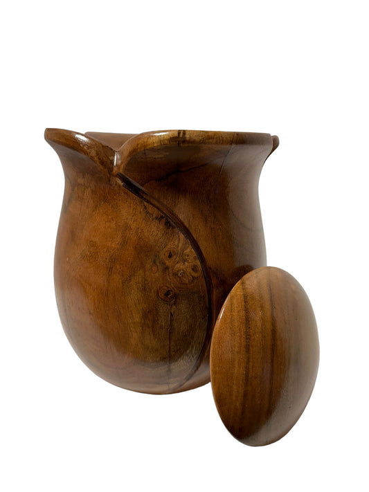 WOODEN URN