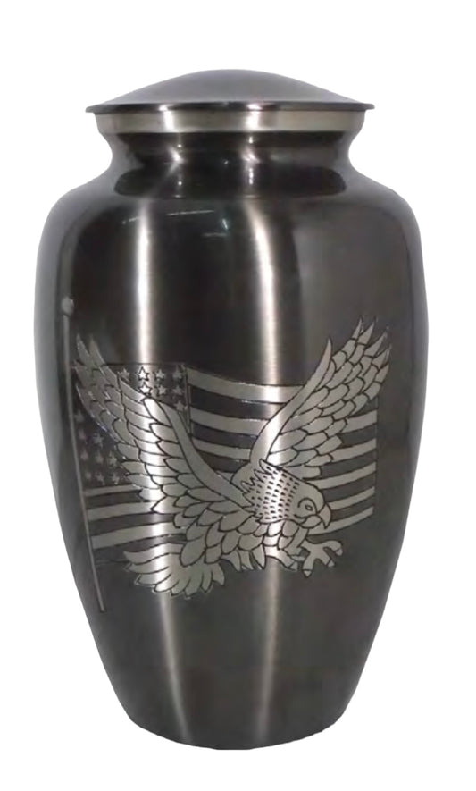 FLAG AND EAGLE URN