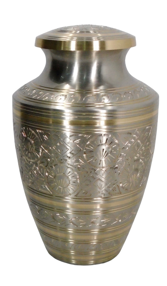 PLATINUM ENGRAVED URN