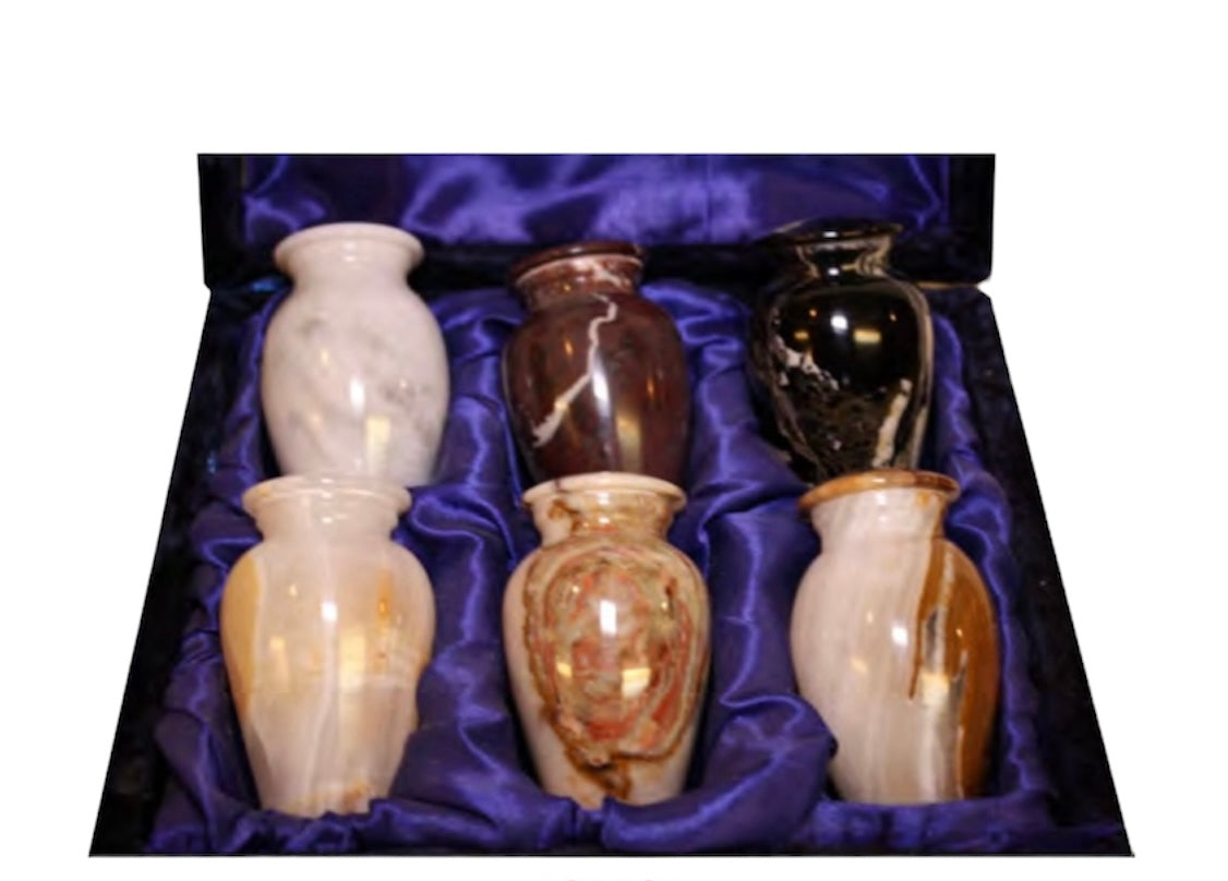 CLASSIC STONE KEEPSAKE SET OF 6